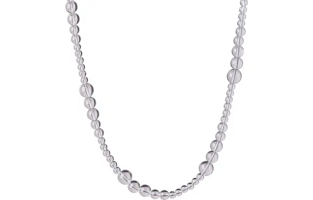 石头记 优雅与纯净晶体亮纯净 锁骨链 小众设计优雅高级感简约百搭#好运 考试上岸天然 白水晶 项链 女款