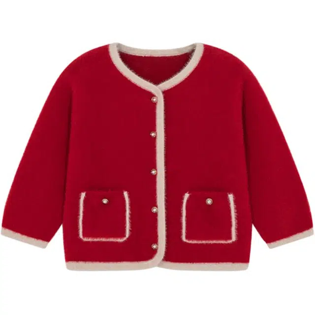 英氏上装 新年系列 加绒保暖喜庆拜年服 婴幼童