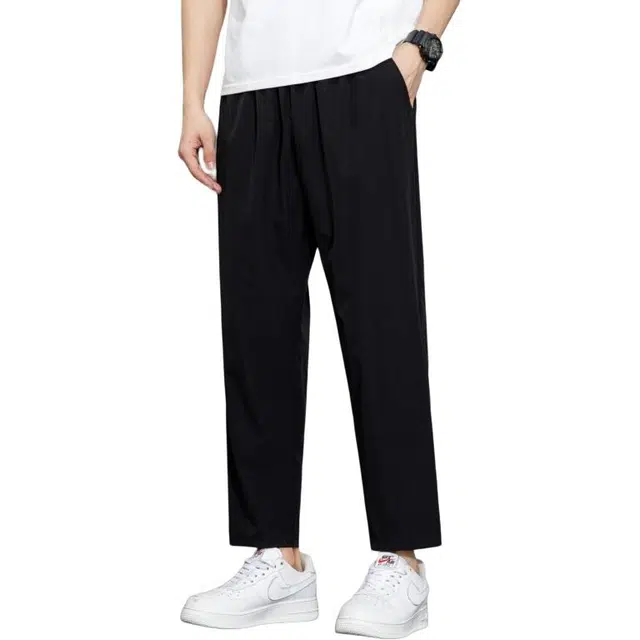 顶峰保罗 薄款速干九分裤潮流凉感宽松运动休闲裤 男女同款