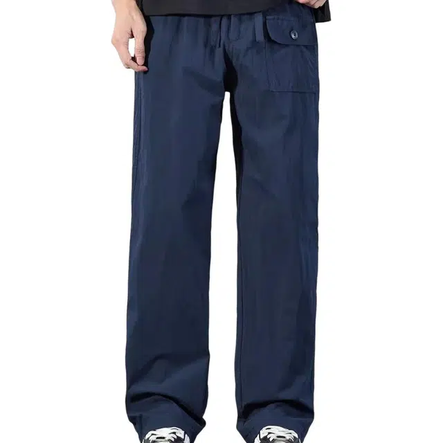 沐诚阳译 夏季冰丝速干伞兵工装裤男士宽松户外直筒休闲裤 男款