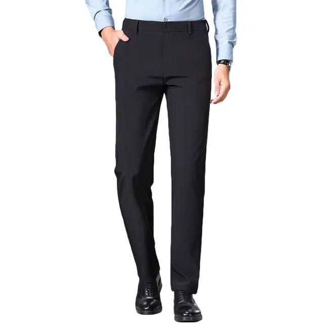 红豆 加厚保暖商务西裤通勤百搭小脚休闲裤 男款