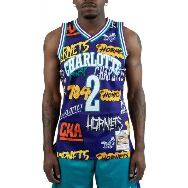 Mitchell Ness x NBA SWINGMAN Slap Sticker Hornets