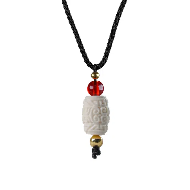 【八方来财】 物㯖 国潮新中式轻奢优雅古朴典雅小众设计高级感复古风文艺风#好运处理 猛犸 项链 男女同款情侣款