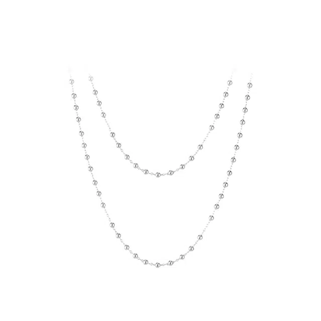 韵系 高密版长款毛衣链 铜镀金 项链 女款