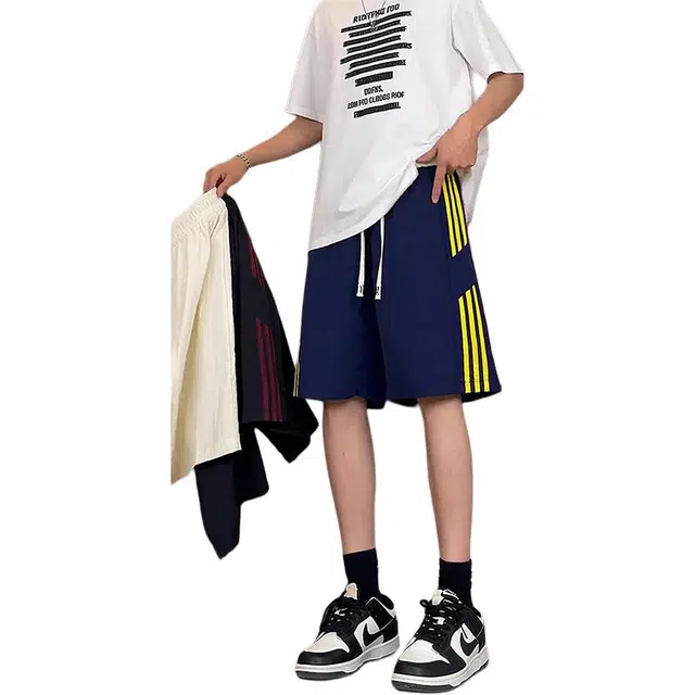 单爵 美式高级感小众时髦基础款百搭休闲短裤 男女同款