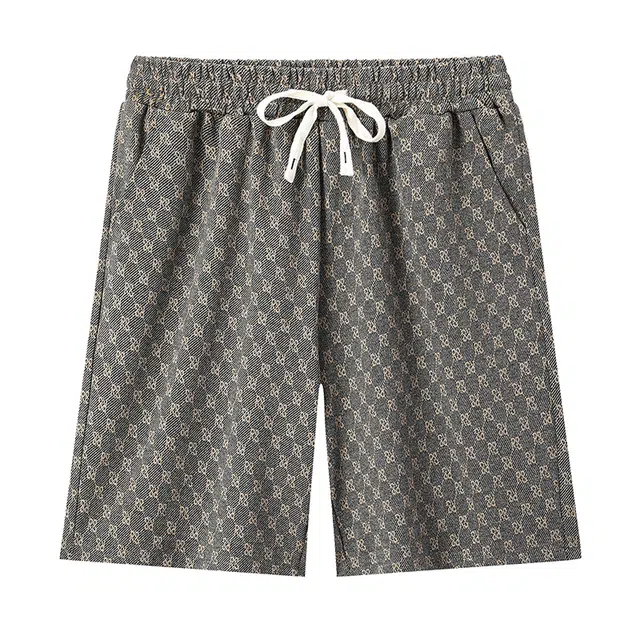 太子龍 高端品牌夏季潮牌格子男士沙滩裤凉感百搭青年休闲短裤 男款