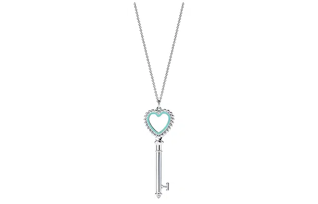 Tiffany & Co. Heart Key Necklace