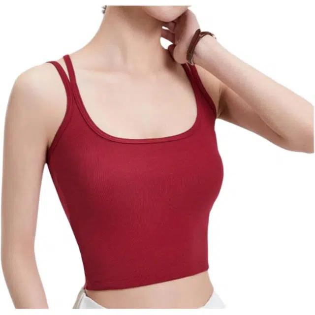 善己 美式辣妹内搭短款背心 女款