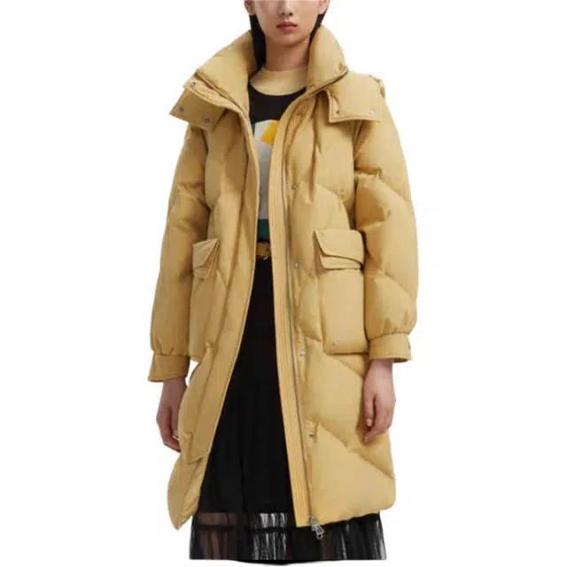 波司登 休闲时尚简约可脱卸帽羽绒服 女款