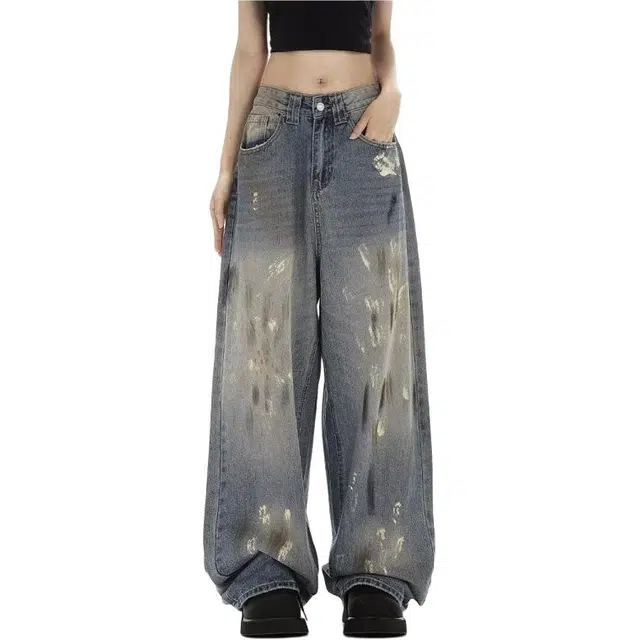 识恩 通勤简约舒适时尚牛仔裤 女款