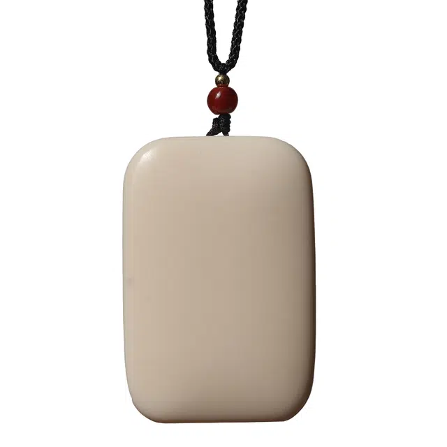 素于 国潮文玩平安无事牌挂件 招财纳福 吉祥如意 诸事顺遂转运上岸国风盘玩挂饰#好运 象牙果 项链 男女同款情侣款