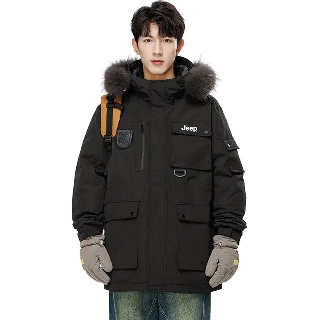 Jeep Down Jacket Hoodie