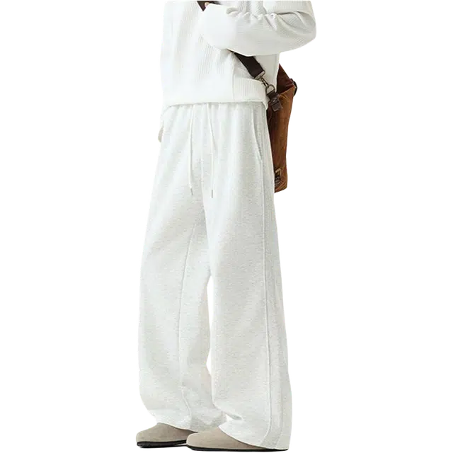 佑麟 潮牌潮流美式简约直筒卫裤宽松百搭垂感运动裤休闲裤 男女同款