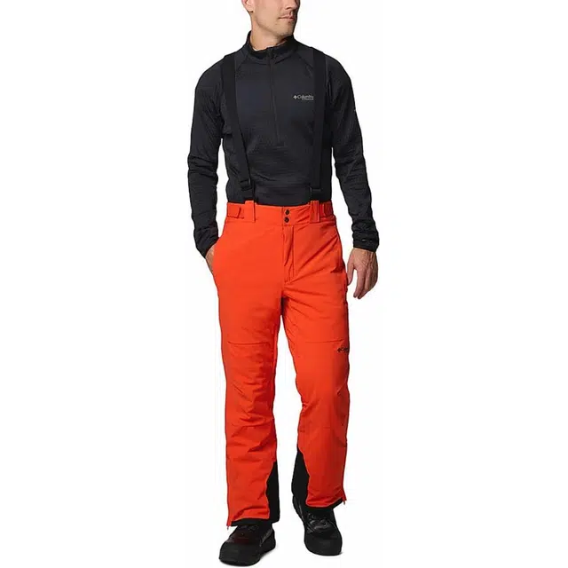 Columbia Mens Orange Cirque Bowl Pant