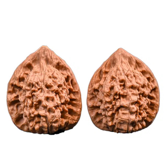 灵晔 新中式国潮文艺复古风随身携带盘玩麒麟纹百搭小众轻奢高级百搭招财纳福#好运连连 文玩核桃 把件 男女同款情侣款