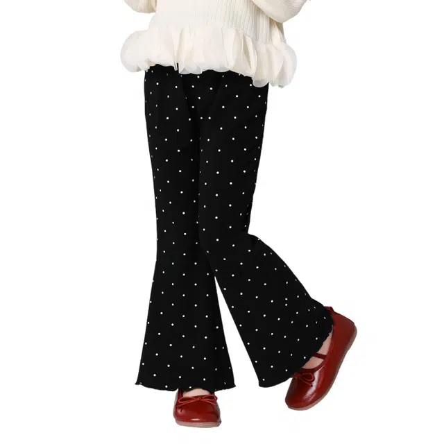 憨憨象 简约舒适百搭松紧腰透气长裤 黑色 青少年