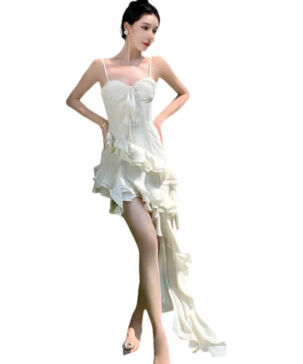 怪力萝莉 简约优雅百搭休闲长裙 女款