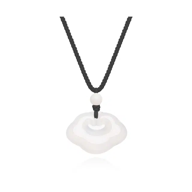 谧月珠宝 新中式民族风 复古国潮设计手工编绳 小众设计 玛瑙 玉石项链 男女同款情侣款