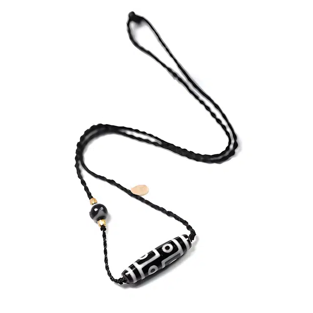 【财源滚滚都有路】 玉临门 平安喜乐 藏式国风天珠吊坠 时尚轻奢个性百搭锁骨链#好运 玛瑙 项链 男女同款情侣款