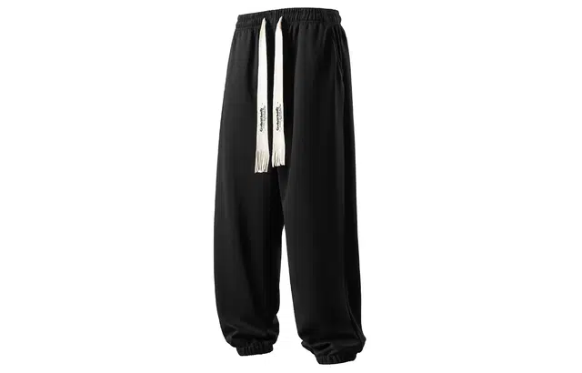 加菲猫家族 美式高街时尚休闲宽松百搭针织运动裤 男女同款