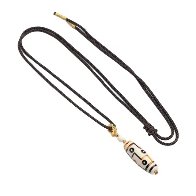 仙源 小天珠 转好运纳百福 新中式文玩 平安福脖 猛犸 项链 男女同款情侣款