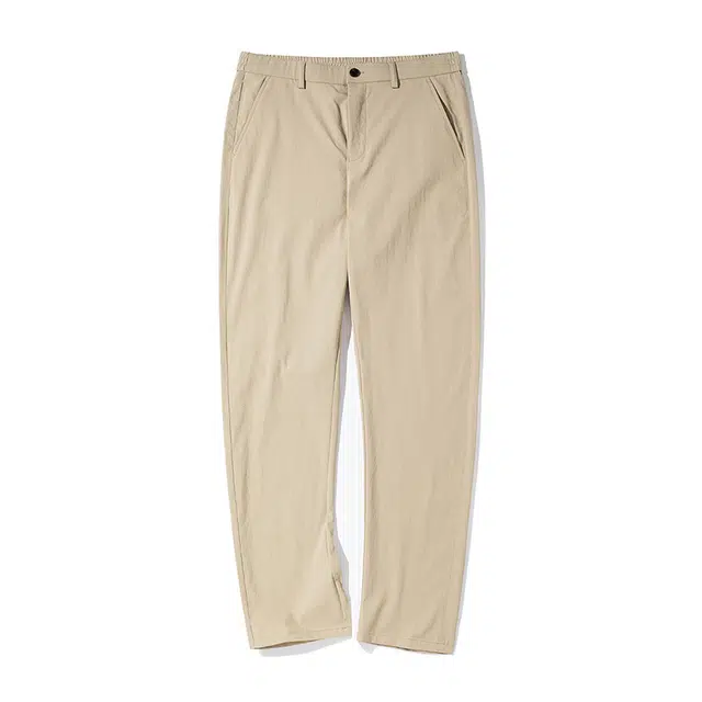 老爷车 凉感通勤舒适透气纯色速干直筒防晒休闲裤 男款