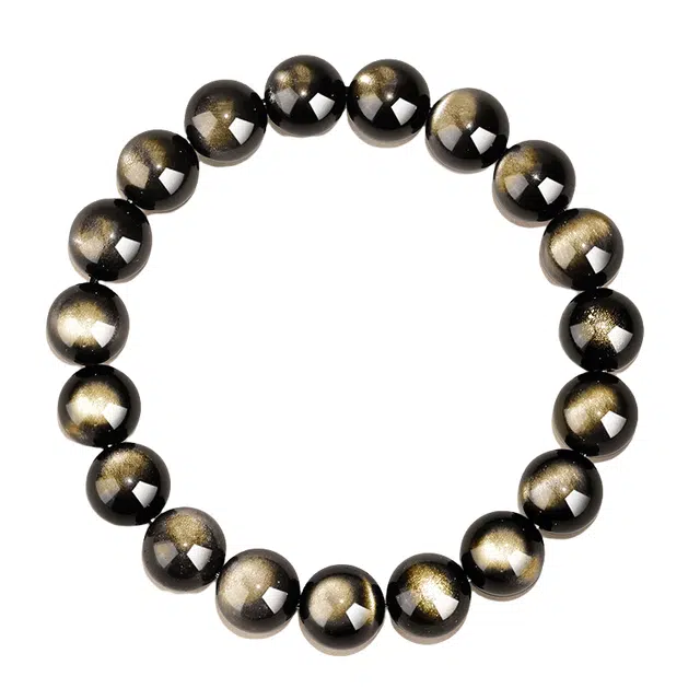 子婳 多财多福平安顺逐招财貔貅新中式复古国潮文玩盘玩时尚经典百搭小众轻奢简约高级感男手饰#好运 黑曜石 手串 男款