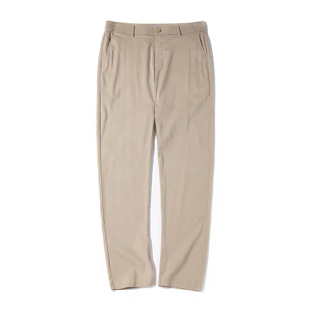 老爷车 日常通勤百搭中腰纯色拉链户外运动休闲裤 男款