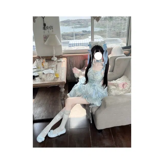 依钗 设计日常公主风蝴蝶结萝莉装 女款
