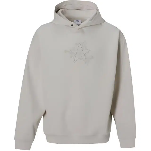 鸿星尔克 中国鸿系列 连帽套头舒适休闲百搭简约运动字母卫衣 男款