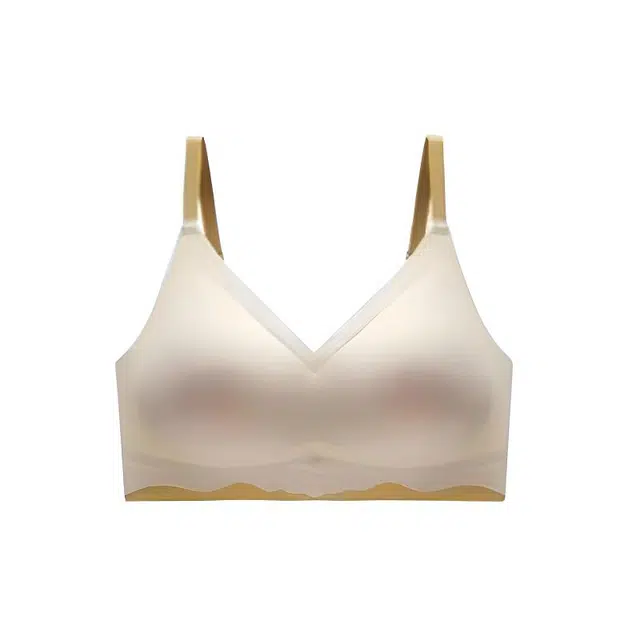 睦隆世家 夏季薄款 轻盈无痕聚拢舒适收副乳防下垂无钢圈设计大胸显小 不空杯文胸 女款