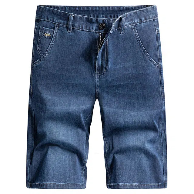 卡丹狄诺 时尚潮流百搭亲肤透气弹力夏季五分裤牛仔短裤 男款