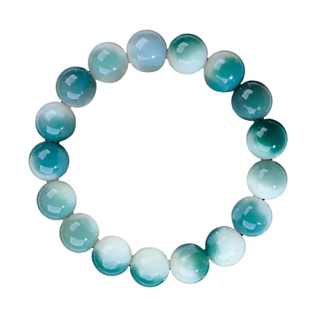 灵晔 国潮新中式念珠文玩平安喜乐轻奢高级感小众随手念珠诸事顺利百福具臻如意上岸佛珠盘玩#好运 菩提根 手串 男女同款情侣款