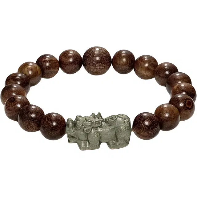 【檀香绕福】 缇克玺 佛珠文玩 简约文艺复古民族风绕指揉玩转运佛珠串珠手饰#好运 檀木 手串 男女同款情侣款