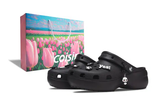 Crocs Classic Platform Clog Black