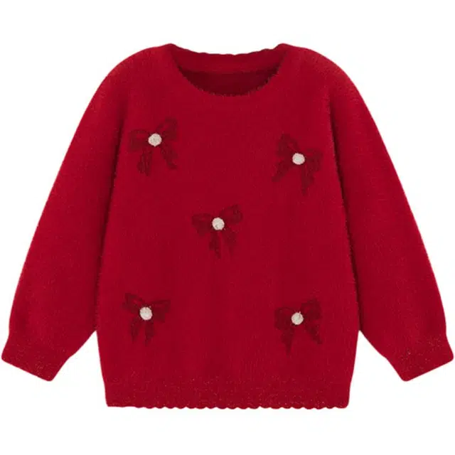 英氏毛衣 迎新系列 针织圆领耐磨保暖 婴幼童