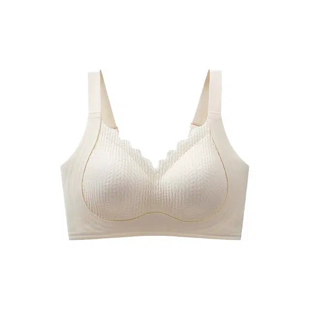 艾诗塔 大胸显小小胸聚拢提拉防下垂无痕内衣女收副乳全罩杯调整型文胸 女款