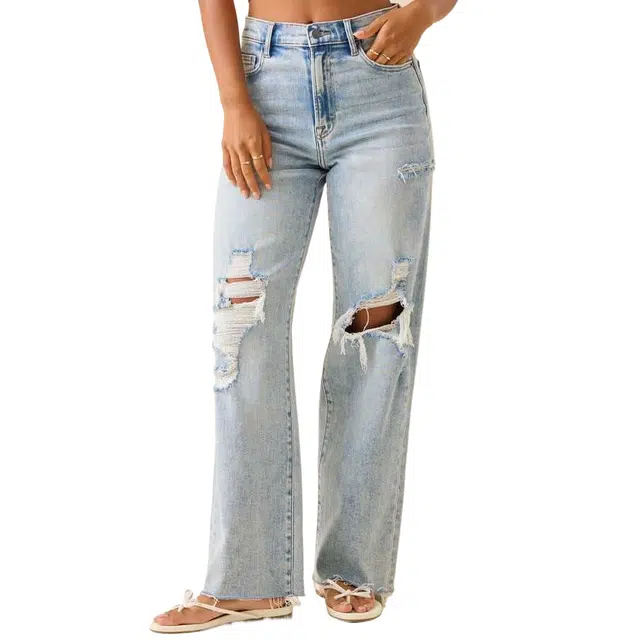 ALTAR'D STATE Straight Leg Jeans Kiara