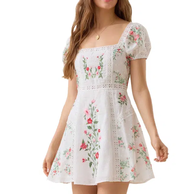 ALTAR'D STATE Floral Mini Dress Devon