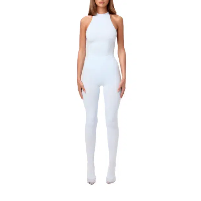 NAKED WARDROBE Closed Toe Legging Naked