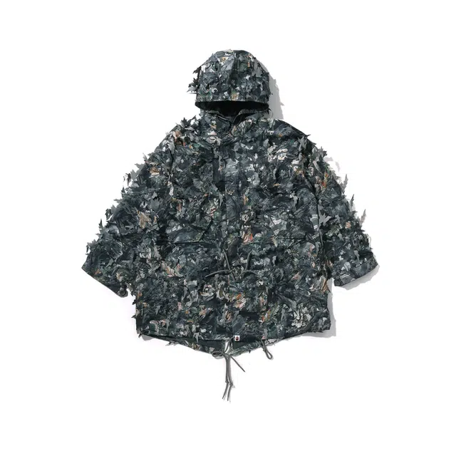 A BATHING APE TREE EDGE CAMO FW25 TREE EDGE CAMO