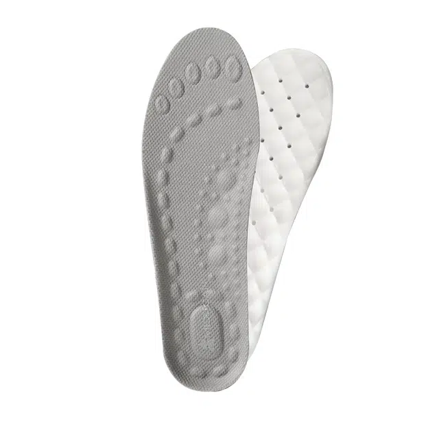 稻草人 吸汗防臭久站不累踩屎感透气减震加厚 运动专用 涤纶 鞋垫 男女同款情侣款