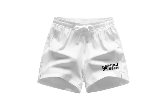 木林森 跑步健身训练足球三分运动短裤 男女同款