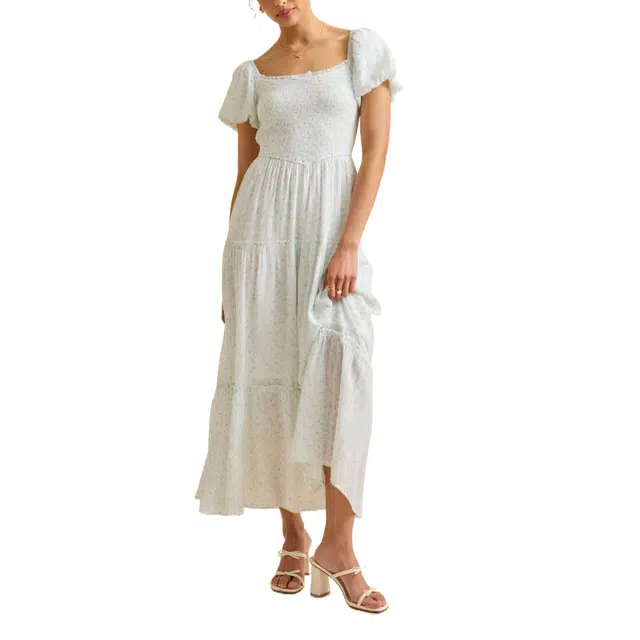 ALTAR'D STATE Floral Maxi Dress Evelyn