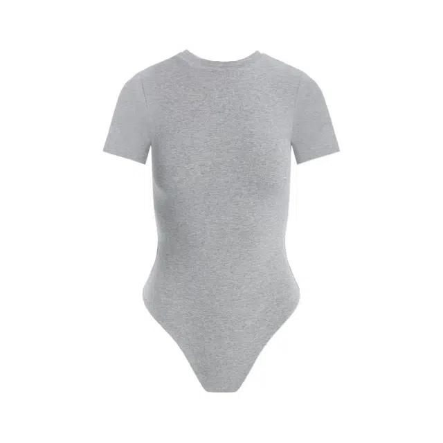 NAKED WARDROBE NW Crewneck Short Sleeve Bodysuit