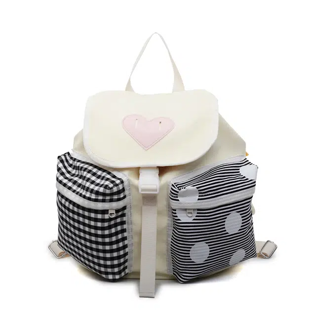 菲姿卓尔 韩系高颜值休闲轻便书包 尼龙 外出旅行背包单肩背包双肩包 常规 女款 黄色/黑色