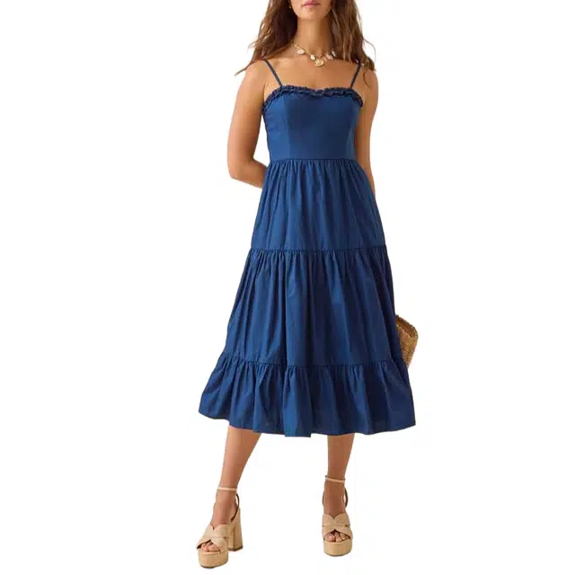 ALTAR'D STATE Christen Midi Dress