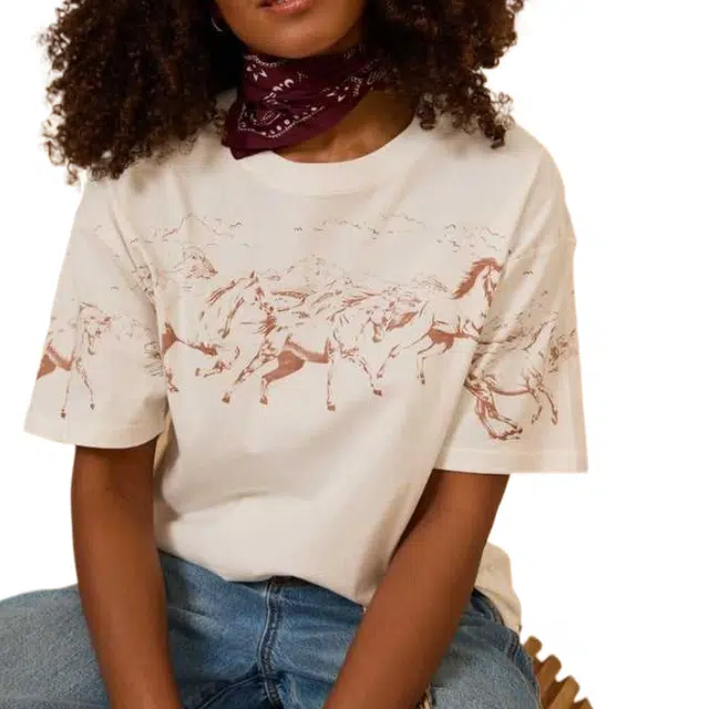 ALTAR'D STATE Running Horses T
