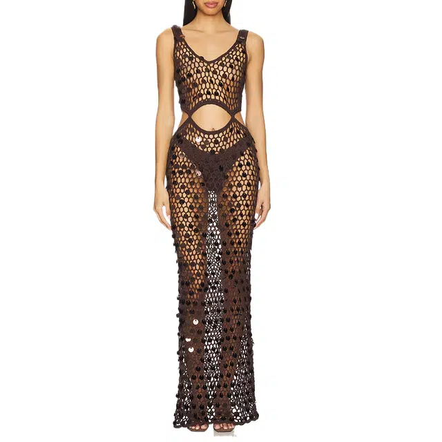 SUPERDOWN Elena Maxi Dress
