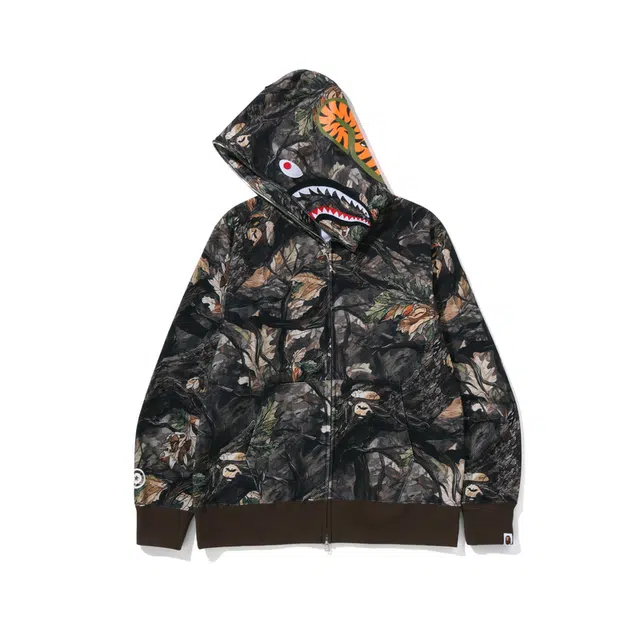 A BATHING APE TREE EDGE CAMO FW25 TREE EDGE CAMO